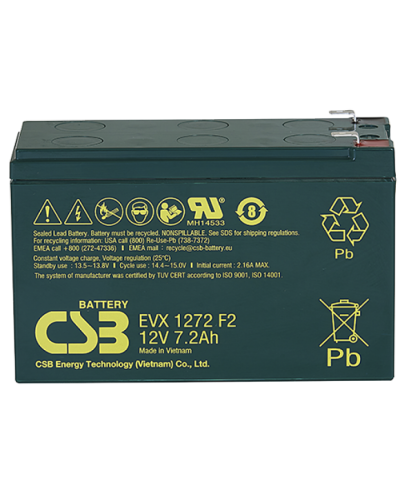 CSB EVX 1272. Аккумулятор герметичный свинцово-кислотный. CSB в Архангельске