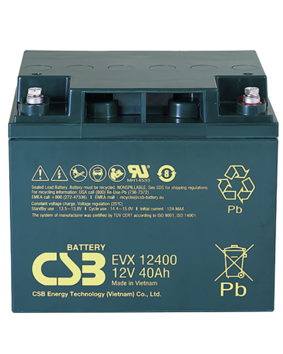 CSB EVX 12400. Аккумулятор герметичный свинцово-кислотный. CSB в Архангельске