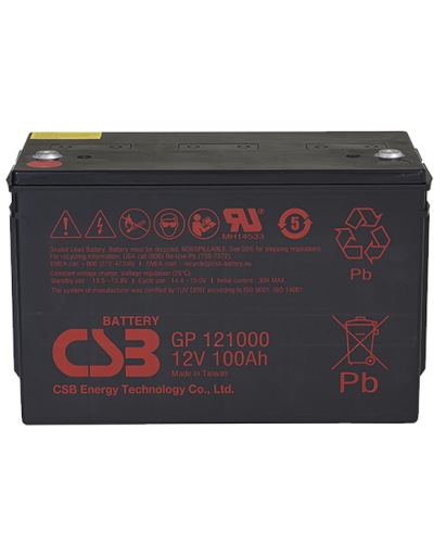 CSB GP 121000. Аккумулятор герметичный свинцово-кислотный. CSB в Архангельске