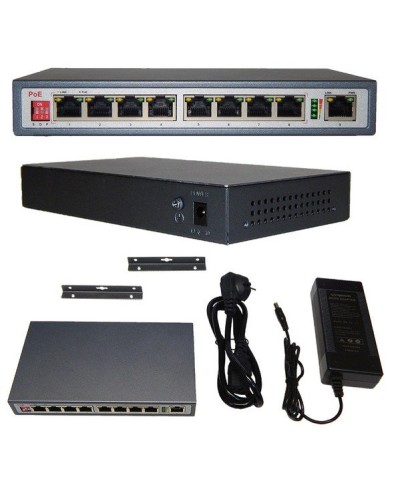 CO-SWP9C. Коммутатор 8-портовый  Gigabit Ethernet с PoE. ComOnyx в Архангельске