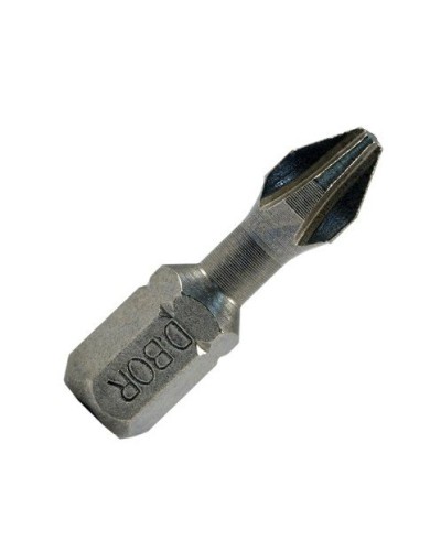 Биты Ph1x25 мм, Torsion, C 6,3 (10шт) (D-T-PH01-025-010). Биты фрезерованные. D.BOR в Архангельске