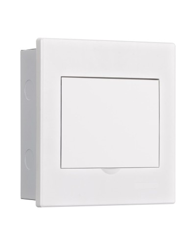Корпус ЩРВ-М 6 модулей IP41 встраиваемый белая дверь (31101DEK). Корпус пластиковый. DEKraft в Архангельске