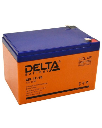 Delta GEL 12-15. Аккумулятор герметичный свинцово-кислотный. Delta в Архангельске