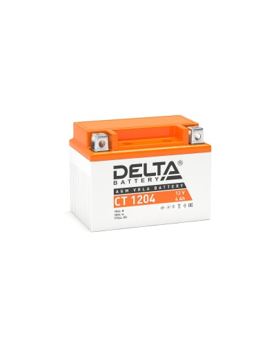 Delta CT 1204. Аккумулятор герметичный свинцово-кислотный стартерный. Delta в Архангельске
