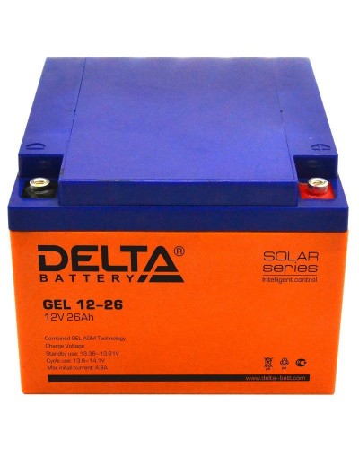 Delta GEL 12-26. Аккумулятор герметичный свинцово-кислотный. Delta в Архангельске