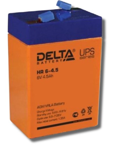 Delta HR 6-4.5. Аккумулятор герметичный свинцово-кислотный. Delta в Архангельске