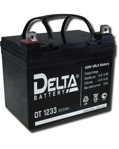Delta DT 1233. Аккумулятор герметичный свинцово-кислотный. Delta в Архангельске