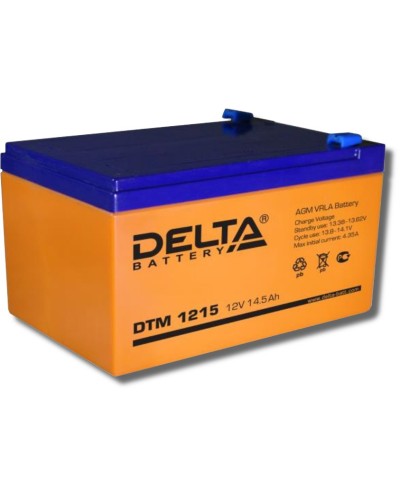 Delta DTM 1215. Аккумулятор герметичный свинцово-кислотный. Delta в Архангельске