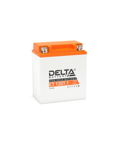 Delta CT 1207.1. Аккумулятор герметичный свинцово-кислотный стартерный. Delta в Архангельске