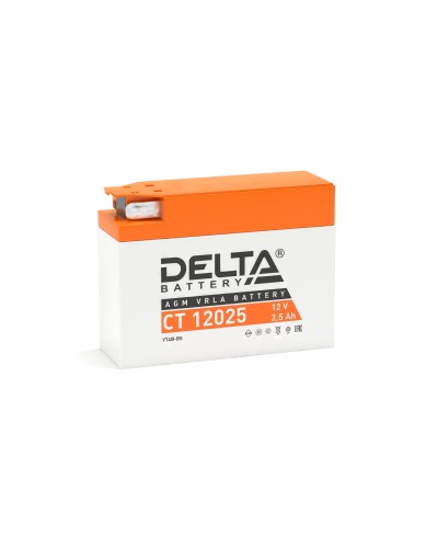 Delta CT 12025. Аккумулятор герметичный свинцово-кислотный стартерный. Delta в Архангельске