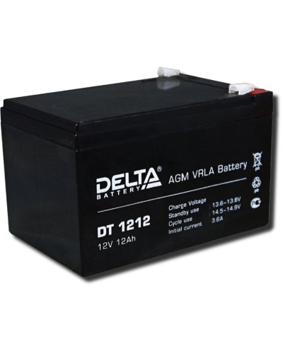 Delta DT 1212. Аккумулятор герметичный свинцово-кислотный. Delta в Архангельске