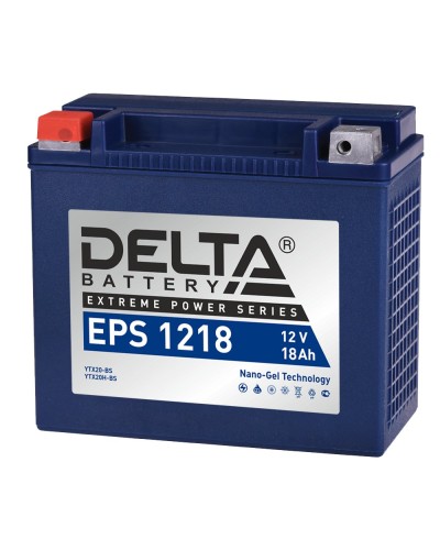 Delta EPS 1218. Аккумулятор герметичный свинцово-кислотный стартерный. Delta в Архангельске