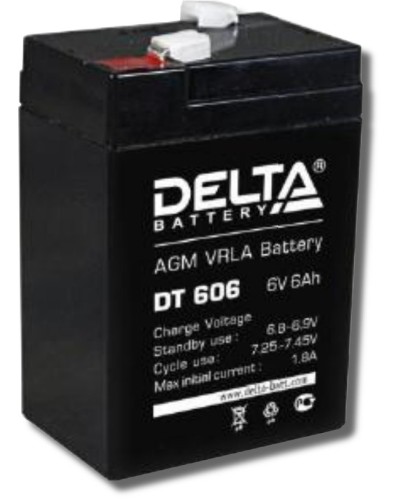 Delta DT 606. Аккумулятор герметичный свинцово-кислотный. Delta в Архангельске