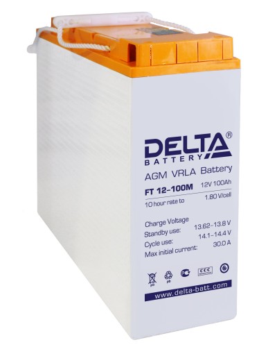 Delta FT 12-100 M. Аккумулятор герметичный свинцово-кислотный. Delta в Архангельске