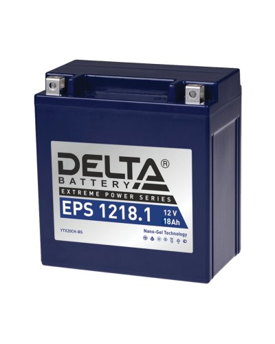 Delta EPS 1218.1. Аккумулятор герметичный свинцово-кислотный стартерный. Delta в Архангельске