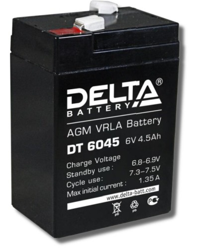 Delta DT 6045. Аккумулятор герметичный свинцово-кислотный. Delta в Архангельске
