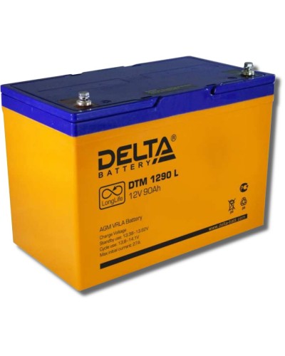 Delta DTM 1290 L. Аккумулятор герметичный свинцово-кислотный. Delta в Архангельске