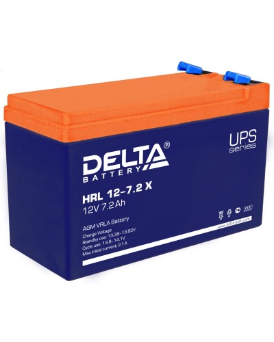 Delta HRL 12-7.2 X. Аккумулятор герметичный свинцово-кислотный. Delta в Архангельске