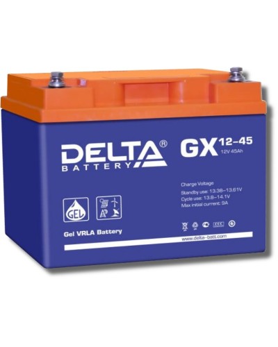 Delta GX 12-45. Аккумулятор герметичный свинцово-кислотный. Delta в Архангельске