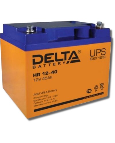Delta HR 12-40. Аккумулятор герметичный свинцово-кислотный. Delta в Архангельске