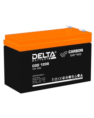 Delta CGD 1208. Аккумулятор герметичный свинцово-кислотный. Delta в Архангельске