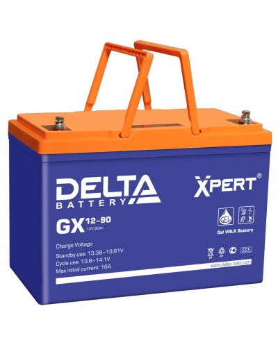 Delta GX 12-90. Аккумулятор герметичный свинцово-кислотный. Delta в Архангельске