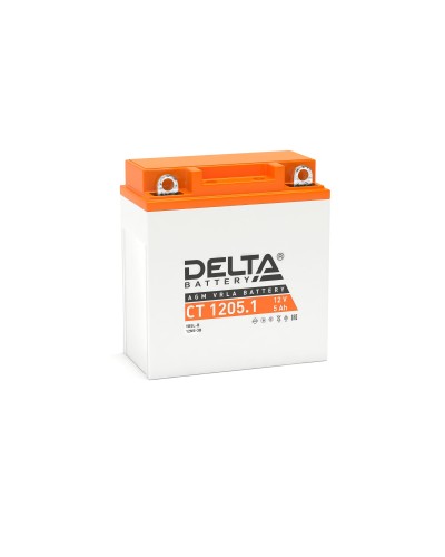 Delta CT 1205.1. Аккумулятор герметичный свинцово-кислотный стартерный. Delta в Архангельске