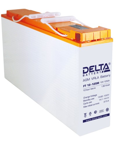 Delta FT 12-125 M. Аккумулятор герметичный свинцово-кислотный. Delta в Архангельске