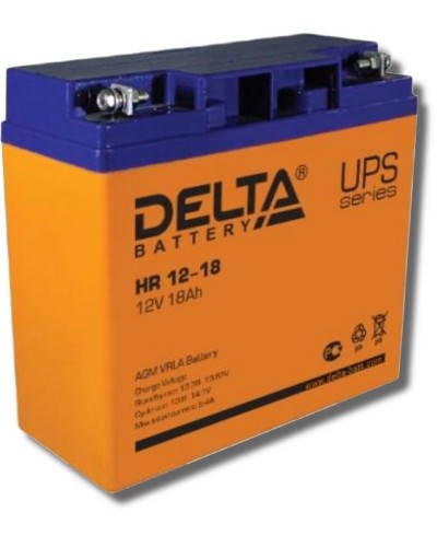 Delta HR 12-18. Аккумулятор герметичный свинцово-кислотный. Delta в Архангельске