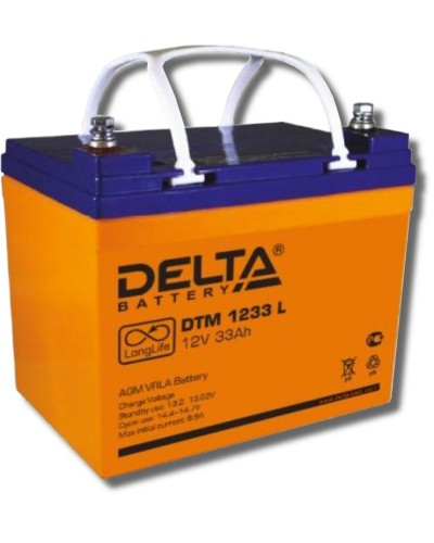 Delta DTM 1233 L. Аккумулятор герметичный свинцово-кислотный. Delta в Архангельске