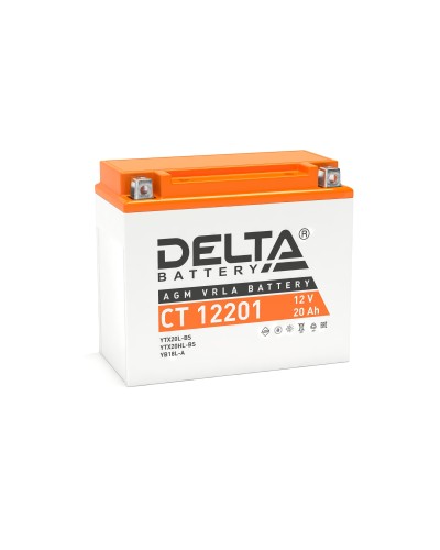 Delta CT 1220.1. Аккумулятор герметичный свинцово-кислотный стартерный. Delta в Архангельске