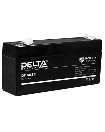 Delta DT 6033 (125мм). Аккумулятор герметичный свинцово-кислотный. Delta в Архангельске