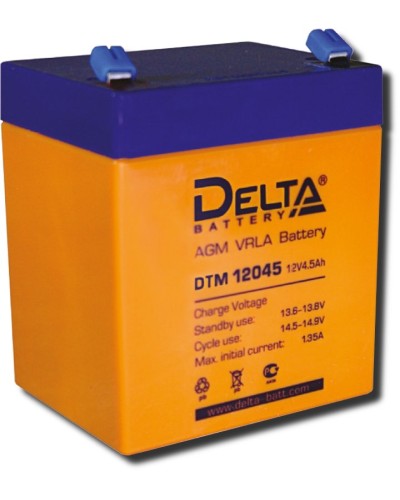 Delta DTM 12045. Аккумулятор герметичный свинцово-кислотный. Delta в Архангельске