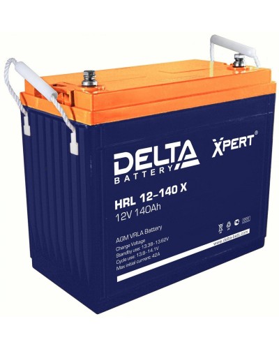 Delta HRL 12-140 X. Аккумулятор герметичный свинцово-кислотный. Delta в Архангельске