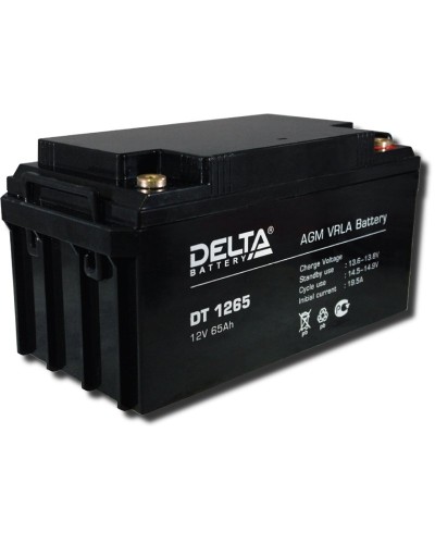 Delta DT 1265. Аккумулятор герметичный свинцово-кислотный. Delta в Архангельске
