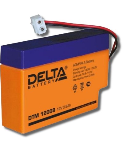 Delta DTM 12008. Аккумулятор герметичный свинцово-кислотный. Delta в Архангельске