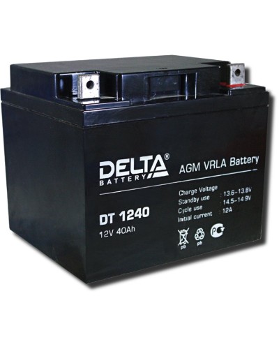 Delta DT 1240. Аккумулятор герметичный свинцово-кислотный. Delta в Архангельске
