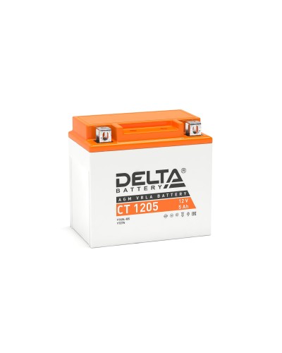 Delta CT 1205. Аккумулятор герметичный свинцово-кислотный стартерный. Delta в Архангельске