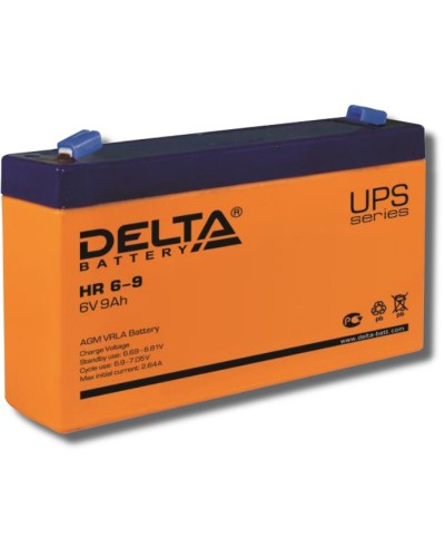 Delta HR 6-9. Аккумулятор герметичный свинцово-кислотный. Delta в Архангельске