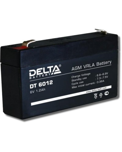 Delta DT 6012. Аккумулятор герметичный свинцово-кислотный. Delta в Архангельске