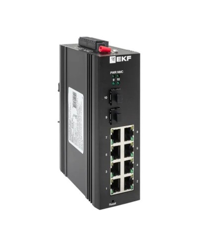 TSX-ML2-2GX/SFP-8GT. Промышленный управляемый коммутатор. EKF в Архангельске
