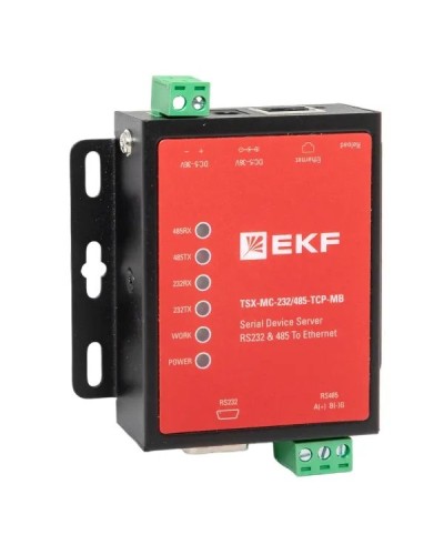 TSX-MC-232/485-TCP-MB. Преобразователь RS-232/485 в Ethernet. EKF в Архангельске