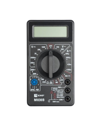 Мультиметр цифровой M830B Master (In-180701-bm830B). Мультиметр цифровой. EKF в Архангельске