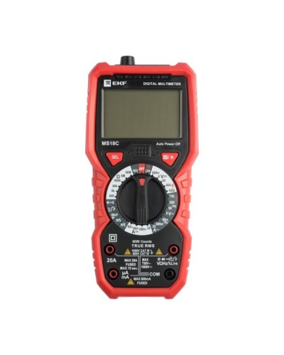 Мультиметр цифровой MS18C Expert (In-180701-pm18C). Мультиметр цифровой. EKF в Архангельске