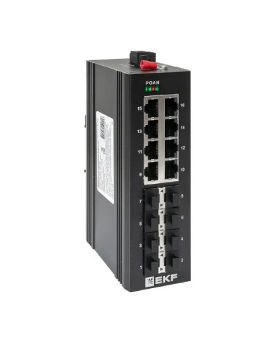 TSX-U-8GX/SFP-8GT. Промышленный неуправляемый коммутатор. EKF в Архангельске