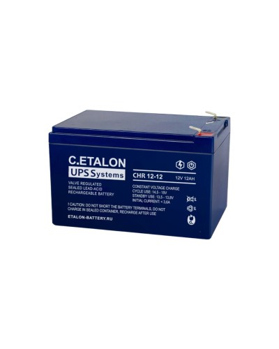 C.ETALON CHR 12-12. Аккумулятор герметичный свинцово-кислотный. ETALON в Архангельске