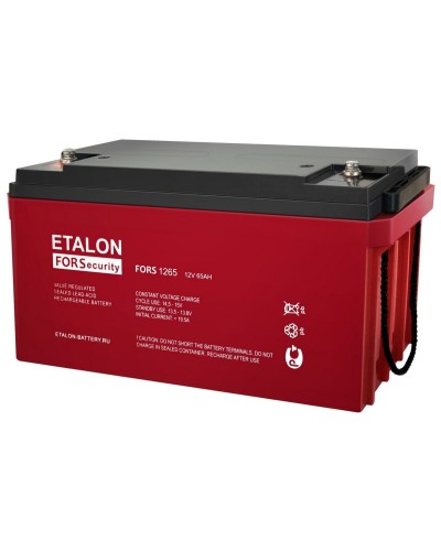 ETALON FORS 1265. Аккумулятор герметичный свинцово-кислотный. ETALON в Архангельске
