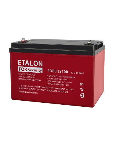 ETALON FORS 12100. Аккумулятор герметичный свинцово-кислотный. ETALON в Архангельске