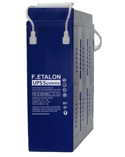F.ETALON FTE 12-150 PRO X. Аккумулятор герметичный свинцово-кислотный. ETALON в Архангельске