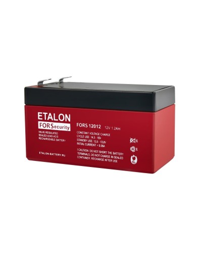 ETALON FORS 12012. Аккумулятор герметичный свинцово-кислотный. ETALON в Архангельске